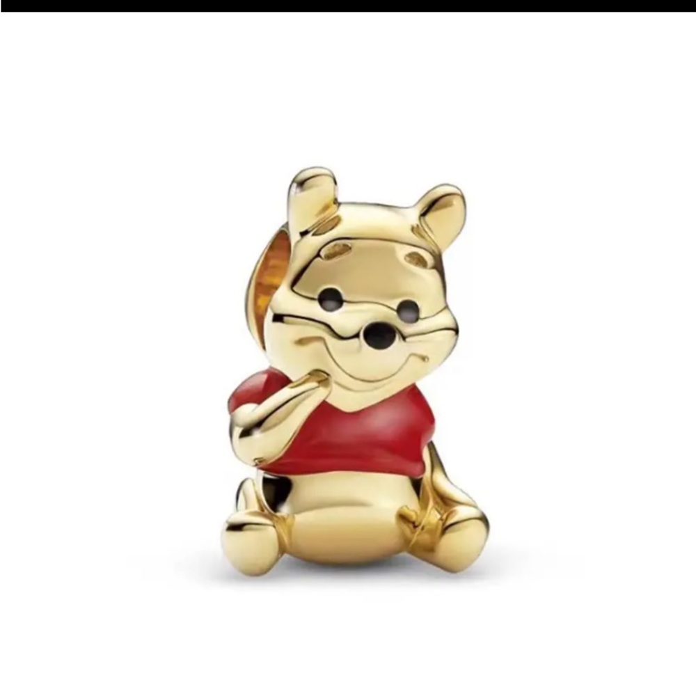 ❤️THIS PERFECT SILVER WINNIE THE POOH CHARM WILL FIT ANY PANDORA BRACELETS❤️